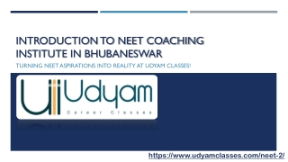 Join NEET Coaching Institute in Bhubaneswar Today for Success