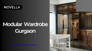 Modular  Wardrobe  Gurgaon: Novella Kitchens