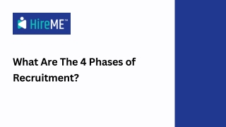 What Are The 4 Phases of Recruitment?