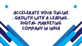 Digital marketing company in india