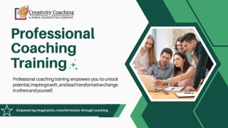 Professional Coaching Training