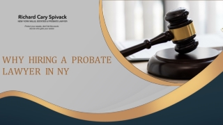 Why Hiring a Probate Lawyer in NY Is Essential for Estate Administration