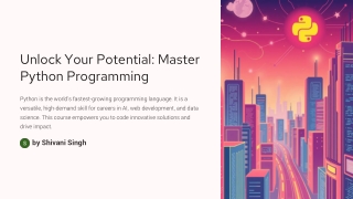 Unlock-Your-Potential-Master-Python-Programming