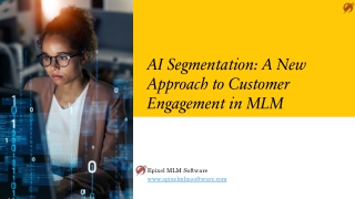 Revolutionizing Direct Selling Customer Relations with AI Segmentation