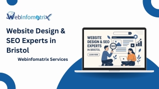 Website Design & SEO Experts in Bristol – Webinfomatrix Services