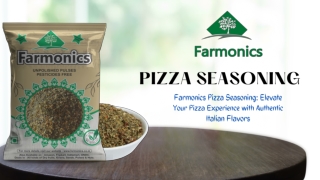 Farmonics Pizza Seasoning – Classic Italian Herb Mix for Pizza, Pasta & Everyday