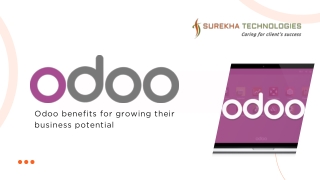 Odoo - Odoo Benefits for Growing Their Business Potential