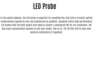 LED Probe