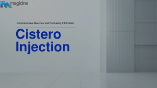 Cistero Injection