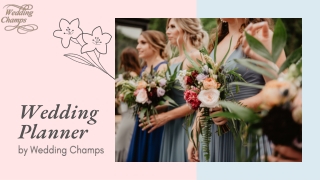 Plan Your Perfect Day with Wedding Champs