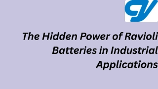 The Hidden Power of Ravioli Batteries in Industrial Applications
