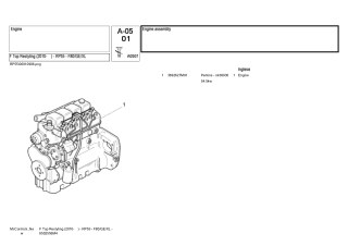 McCormick F Top Restyling (2010- ) - RP55 - F80  GE  XL Tractor Parts Catalogue Manual Instant Download