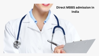 Direct MBBS admission in India
