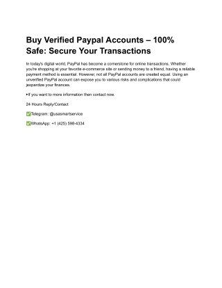 Buy Verified Paypal Accounts – 100% Safe_ Secure Your Transactions (1)