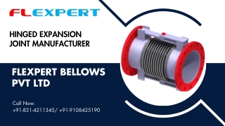 Engineered Strength with Precision Hinged Expansion Joints