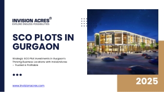 Sco Plots in Gurgaon