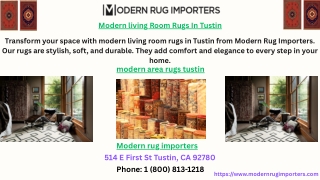 Modern living Room Rugs In Tustin