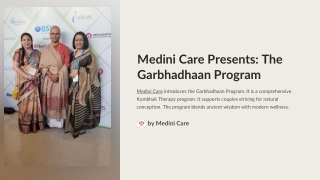 Garbhadhaan Program A Kumbhak Therapy program for Couples Struggling to Conceive