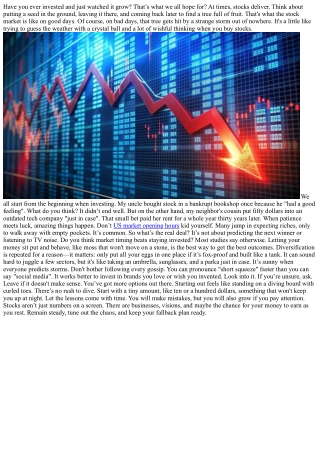 Is the stock market your ally or your worst nightmare? Let’s explore and find ou