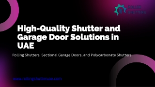 rolling-shutters-sectional-garage-doors-polycarbonate-uae.pptx