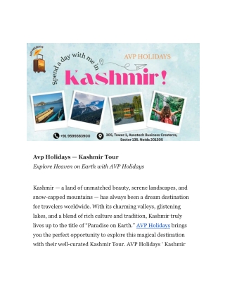Kashmir tourists1