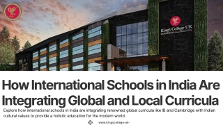 How International Schools in India Are Integrating Global and Local Curricula