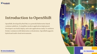 OpenShift Course Online - OpenShift Training In Ameerpet