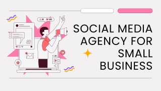 Social media management agency