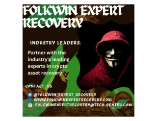 MOST SUCCESSFUL BITCOIN RECOVERY EXPERT\\FOLKWIN EXPERT RECOVERY.