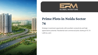 Prime Plots in Noida Sector 76