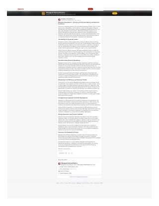 Mangesh Annachhatre – A Journey of Financial Mastery and Business Excellence