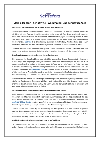 Antibiotika kaufen | Schlafarz