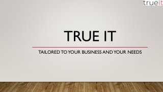 True IT- IT Service Providers in Sydney.