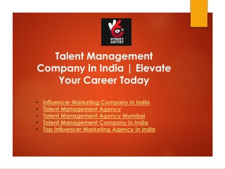 Talent Management Company in India  Elevate Your Career Today