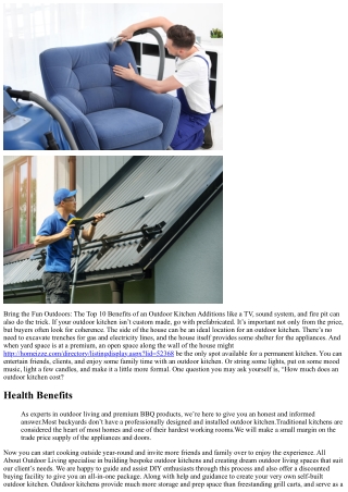 Should you build an outdoor kitchen? These are the pros and cons that will help