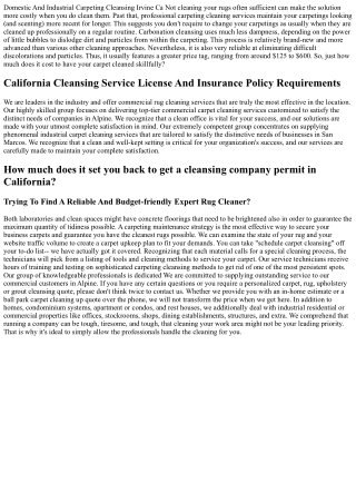 Los Angeles, Ca Industrial Carpet Cleansing Fibercare Resort Cleaning Services