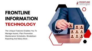 Frontline Information Technology - Property maintenance software in Dubai