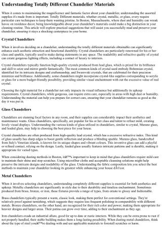 Pro Hacks For Dusting Chandeliers In Boston, Massachusetts