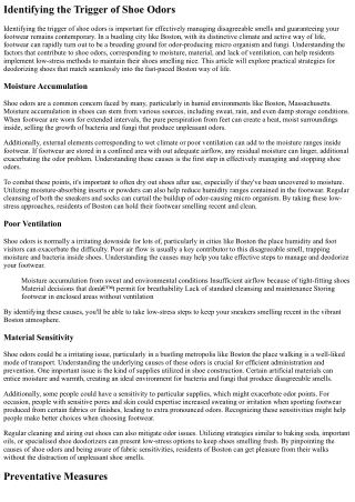 Low-Stress Ways To Manage Deodorizing Sneakers In Boston, Massachusetts