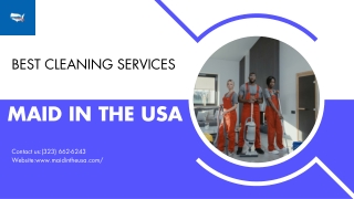 Best Cleaning Services in USA