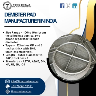 Demister Pad| Wire Mesh| Welded Wire Mesh | Super Duplex Wire Mesh