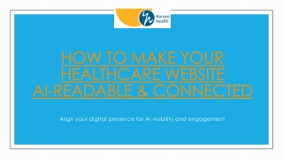 How To Make Website AI Readable and Connected