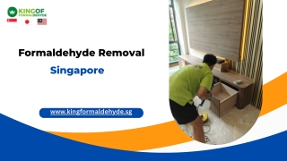 Formaldehyde Removal Singapore