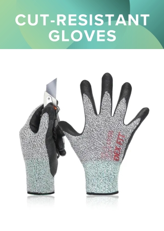 Cut Resistant Work Gloves – Tough on Protection, Light on Hands