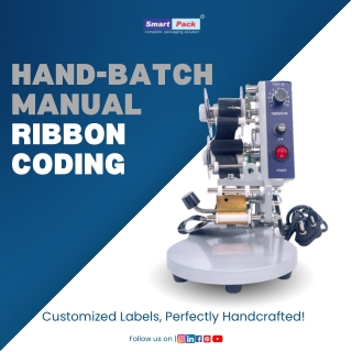 Hand Batch Manual Ribbon Coding Machine | Date & Batch Printer