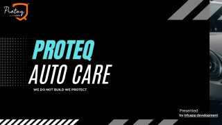 Paint Protection Film & Ceramic Coating | Proteq Auto Care