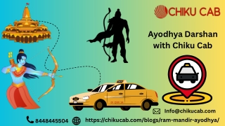 Ayodhya Darshan with chiku cab travel guide