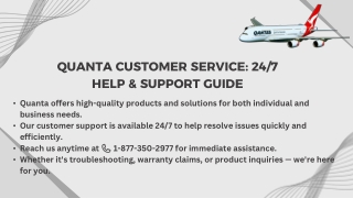 Quanta Customer Service: 24/7 Help & Support Guide