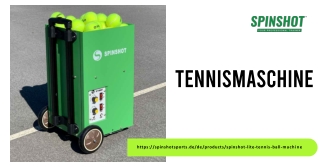 Affordable Tennismaschine Solutions by Spinshot Sports DE