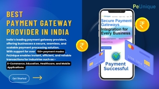 Best Payment Gateway API Provider in Noida PPT